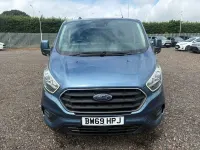 Used Ford Transit Custom Limited 130 HP (95 kW) 2019 Blue Van