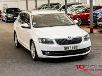 Used Skoda Octavia Sport 110 HP (80 kW) 2017 White Estate