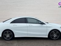 Used Mercedes CLA220 AMG line 177 HP (130 kW) 2018 White Sedan