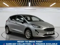 Używany Ford Fiesta Titanium 125 KM (91 kW) 2018 Srebrny Hatchback