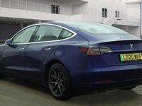 Used Tesla Model 3 Long Range AWD 77 kW (106 HP) 2020 Blue Sedan
