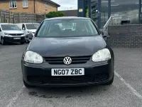 Used VW Golf V Match 113 HP (83 kW) 2007 Black Hatchback