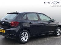 Used VW Polo SE 94 HP (69 kW) 2018 Blue Hatchback