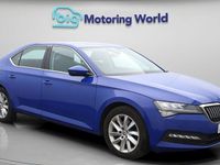 Used Skoda Superb SE 150 HP (110 kW) 2023 Blue Hatchback