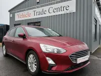 Used Ford Focus Titanium 125 HP (91 kW) 2019 Red Hatchback