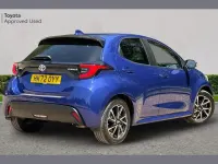 Used Toyota Yaris Design 113 HP (83 kW) 2023 Blue Hatchback