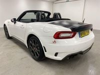 Used Abarth 124 Spider 170 HP (125 kW) 2016 White Cabriolet