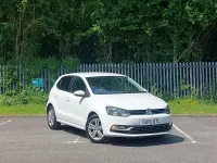 Used VW Polo Match 90 HP (66 kW) 2016 White Hatchback