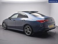 Used Mercedes CLA180 AMG line 136 HP (100 kW) 2022 Blue Sedan
