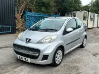 Used Peugeot 107 68 HP (50 kW) 2011 Silver Hatchback