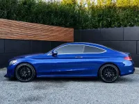 Used Mercedes C200 AMG line 2022 Blue Coupe