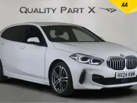 Used BMW 118 M Sport 2024 White Hatchback
