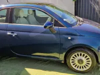 Used Fiat 500 Lounge 69 HP (50 kW) 2013 Blue Hatchback