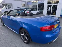Used Audi A5 Cabriolet Comfort 272 HP (200 kW) 2011 Blue Cabriolet