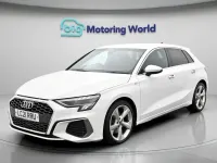Used Audi A3 Sportback S-Line 2021 White Hatchback