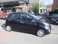 Second-hand Kia Picanto 85 CP (62 kW) 2013 Negru Hatchback