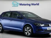 Usado VW Polo SE 95 HP (69 kW) 2019 Azul Citadino