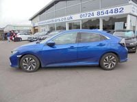 Used Honda Civic SE 126 HP (92 kW) 2019 Blue Hatchback