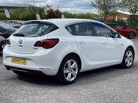 used Vauxhall Astra 1.4T 16v SRi Hatchback 5dr Petrol Manual Euro 5 (140 ps)