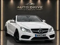 Begagnad Mercedes E250 AMG 2013 Vit Cab