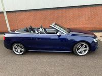 Used Audi A5 Cabriolet 2014 Blue Cabriolet