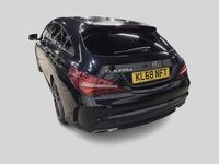Used Mercedes CLA220 Shooting Brake AMG line 2019 Black Estate