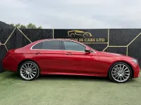 Used Mercedes E220 AMG Line Premium Plus 194 HP (142 kW) 2018 Red Sedan