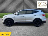 Używany Hyundai Santa Fe Premium SE 2014 Srebrny SUV