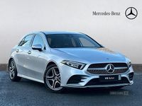 Used Mercedes A180 AMG line 136 HP (100 kW) 2019 Silver Hatchback