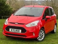Used Ford B-MAX Titanium 105 HP (77 kW) 2016 Red MPV