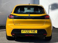 Used Peugeot e-208 Allure 100 kW (136 HP) 2022 Yellow Hatchback