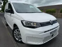 Used VW Caddy Pro 102 HP (75 kW) 2021 White MPV