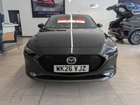 Ny Mazda 3 Exclusive-Line 186 HK (136 kW) 2026 Svart Halvkombi