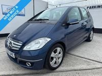 Used Mercedes A160 Avantgarde 82 HP (60 kW) 2012 Blue Hatchback