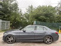 Used Mercedes C200 AMG line 136 HP (100 kW) 2016 Grey Sedan