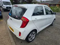 Used Kia Picanto 2014 White Hatchback
