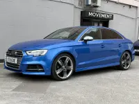 Used Audi S3 Design 300 HP (220 kW) 2019 Blue Sedan