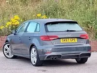 Used Audi A3 S-Line 150 HP (110 kW) 2017 Grey Hatchback