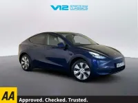 Used Tesla Model Y Long Range AWD 282 kW (384 HP) 2022 Blue SUV
