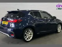 Used Lexus CT200h 134 HP (98 kW) 2018 Blue Hatchback