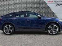 Used Audi Q4 Sportback e-tron Advanced Plus 125 kW (170 HP) 2022 Blue SUV