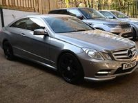 Used Mercedes E220 170 HP (125 kW) 2013 Silver Coupe
