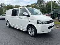 Begagnad VW Transporter Highline 180 HK (132 kW) 2014 Vit Van