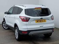 Used Ford Kuga Titanium 120 HP (88 kW) 2018 White SUV