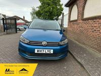 Used VW Touran Family 110 HP (80 kW) 2017 Blue MPV