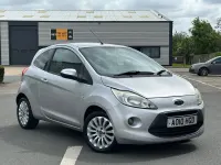 Used Ford Ka Zetec 69 HP (50 kW) 2010 Silver Hatchback