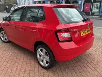 Used Skoda Fabia SE L 110 HP (80 kW) 2017 Corrida red Hatchback