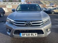 Used Toyota HiLux 150 HP (110 kW) 2018 Silver Pickup