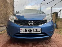 Used Nissan Note 98 HP (72 kW) 2015 Blue Hatchback