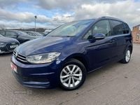Used VW Touran Family 115 HP (84 kW) 2018 Blue MPV
